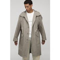 Regular Fit Long Length Hooded Parka Jacket, Verde
