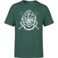 Harry Potter Hogwarts House Crest Men's T-Shirt - Green - L