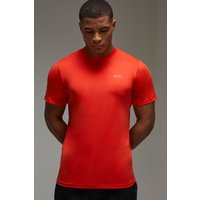 Man Active Regular Fit T-Shirt, Naranja