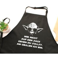 Mir nicht auf den Sack gehen Du sollst, am Grillen ich bin - Grillschürze Motiv 2