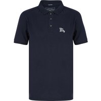 Polo Shirts Marahau 2 Signature Cotton Pique Polo Shirt In Sky Captain Navy / S - Tokyo Laundry