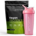 Vegan Protein 80 | 1KG Pouch | + 600ml Shaker Pink