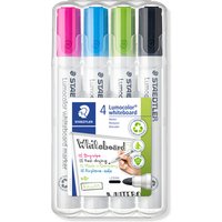 Whiteboardmarker Staedtler Lumocolor 351 set à 4 stuks fun assorti