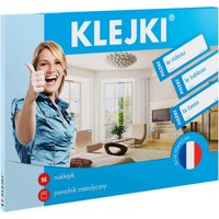 NAKLEJKI edukacyjne do nauki języka - francuski