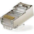 Pro Signal Modular Plug, Shielded, 8P/8C, RJ45, Cat5