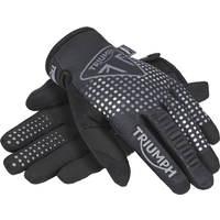 Triumph Roller Mx Motorcycle Gloves Black | Triumph Motorcycle Clothing