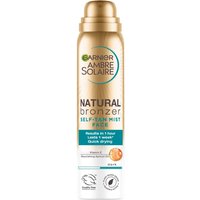 Ambre Solaire Natural Bronzer Quick Drying Dark Self Tan Face Mist 75ml