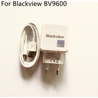Blackview BV9600 Original New Travel Charger + Type-C Cable For Blackview BV9600 MTK6771T 6.2" 2248*1080 Smartphone
