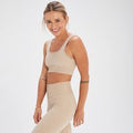 Reggiseno sportivo senza cuciture MP x Tatiana - Crema - XS