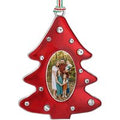 Red Christmas Tree Photoframe Decoration
