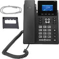 Smart IP Phone Desktop Business Media Phone with Handset Open SIP VoIP Account 2.4 in Color Display Dual Gigabit Ethernet Ports