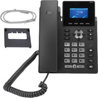 Smart IP Phone Desktop Business Media Phone with Handset Open SIP VoIP Account 2.4 in Color Display Dual Gigabit Ethernet Ports