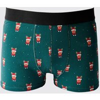 Rudolph Christmas Boxers, Verde