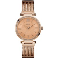 Guess W0638L4 Analog Rose Gold Dial Women's Watch