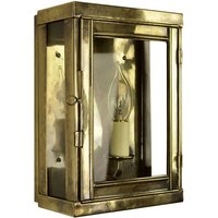 475 Oxbridge 1 Light Exterior Wall Lantern - product_finish:Light Antique