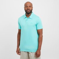 Weird Fish Men's Quay Polo Shirt, Turquoise