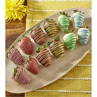 Rainbow Chocolate Covered Strawberries - FedEx
