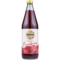 Biona Organic Cranberry Fruit Drink - 750ml