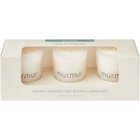 Murmur Restore Votive Scented Candle 3 Pack
