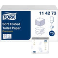Toiletpapier Tork T3 Premium gevouwen 2-laags 110x190mm wit 114273