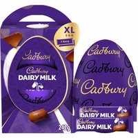 Cadbury Dairy Milk Large Chocolate Easter Egg XL 242g