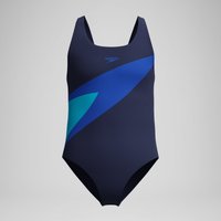 Maillot de bain Fille Hyperboom Butterfly Back bleu marine/bleu