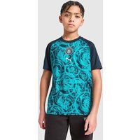 PUMA Maillot d'échauffement Manchester City FC Junior - Bleu, Bleu