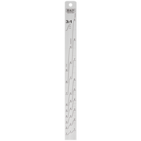 Sealey Aluminium Paint Measuring Stick 1:1/3:1
