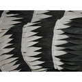 Deadstock Embroidered Sheer Chiffon Fabric Black & Grey