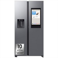Samsung - Frigorifero Side By Side Rs90f66betef Classe E-inox Spazzolato