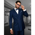 Bold Men's 2-Piece 100% Wool Fashion Suit Statement Color