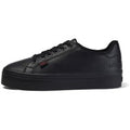 Youth Womens Tovni Stack Leather Black - Size: 3