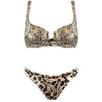 ACQUADICOCCO maillot de bain 2 pièces armatures Animalier Chic