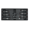Sealey Premier Tool Tray with Screwdriver Set 6pc