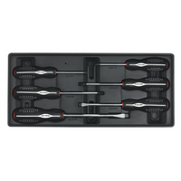 Sealey Premier Tool Tray with Screwdriver Set 6pc
