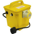 Faithfull Portable Site Transformer 240v to 110v 1.5Kva 110v
