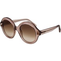 Valentino Women 'Sand Oval' Sunglasses - Beige