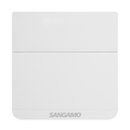 Sangamo Choice Plus Tamperproof Electronic Room Thermostat - White