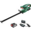 Bosch EASYHEDGECUT 18-45 P4A 18v Cordless Hedge Trimmer 450mm 2 x 2ah Li-ion Battery Charger