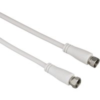 Hama Cavo SAT M/SAT M, 3 metri, bianco, 90 dB, 1 stella