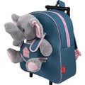Trolley in Denim con Peluche
