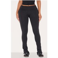 Shape Black Sculpt High Waisted Side Split Leggings