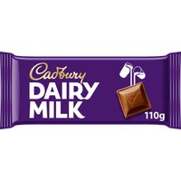 Cadbury Dairy Milk Chocolate Bar 110g