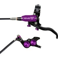 Hope Tech 4 EVO GR4 Hydraulic Disc Brake - Black / PurpleRear Left HandStandard