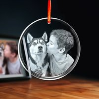 2D Memory Crystal™ - Ornament - Circle-Standard / Circle