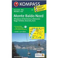 Carta escursionistica n. 691. Monte Baldo Nord, Altopiano di Brentonico, Malcesine, Nago-Torbole, Rovereto, Avio 1:25.000
