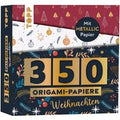 350 Origami-Papiere "Weihnachten"