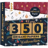 350 Origami-Papiere "Weihnachten"