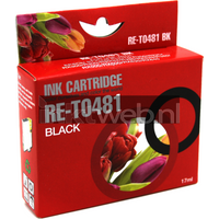 Huismerk Epson T0481 zwart