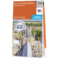 Ordnance Survey OS Map of Ely & Newmarket: Explorer 226 - Weatherproof